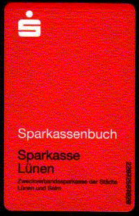 Telefonkarte Sparkassenbuch